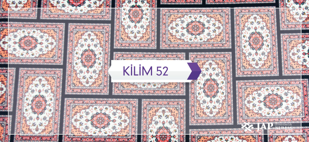 Kilim 52 Desenli Kumaş 