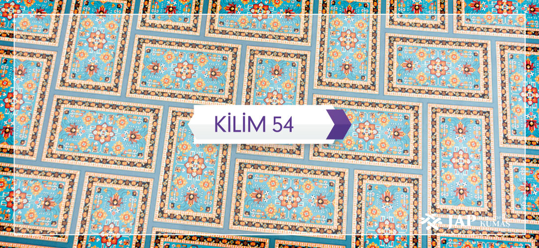 Kilim 54 Desenli Kumaş 